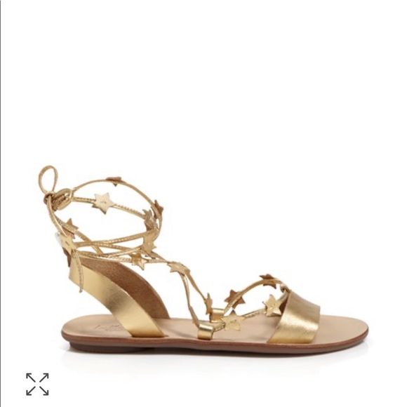 Star Tie Up Sandals - Picture 4 of 6